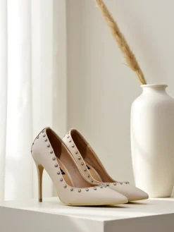 Damskie czółenka na szpilce z dżetami Koscalle Szpilki|Klasyczne