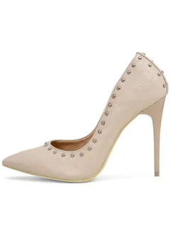 Damskie czółenka na szpilce z dżetami Koscalle Szpilki|Klasyczne