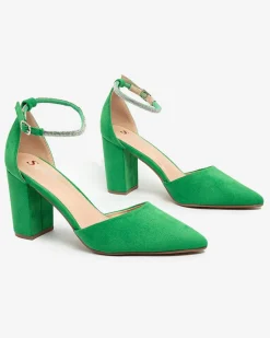 Sale Damskie czółenka z cyrkoniami Britica Klasyczne