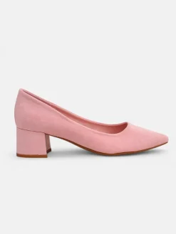 New Damskie czółenka na niskim obcasie Agas Klasyczne