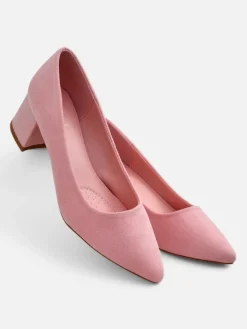 New Damskie czółenka na niskim obcasie Agas Klasyczne