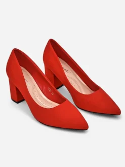 New Damskie czółenka eko zamszowe Ugandes Klasyczne