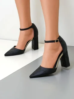 Discount Damskie czółenka eko zamszowe Calde Klasyczne