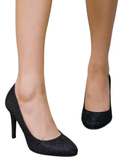 Best Damskie czółenka z brokatem Shinles Buty Na Wielkie Wyjście|Szpilki
