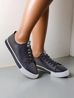 Best Damskie eko skórzane trampki Eccola Trampki