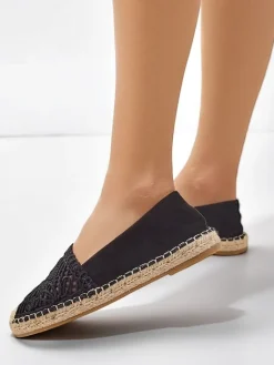 New Damskie espadryle ażurowe Verela Espadryle Płaskie