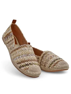 Damskie espadryle plecione Asadaca Espadryle Płaskie