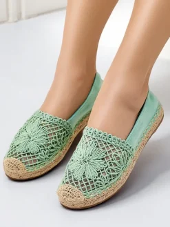 Damskie espadryle ażurowe Verela Espadryle Płaskie
