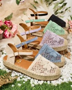 Outlet Damskie espadryle Fopett Espadryle Płaskie
