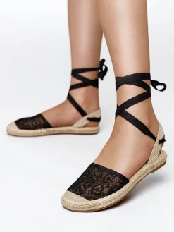 Damskie espadryle Loppotia Espadryle Płaskie
