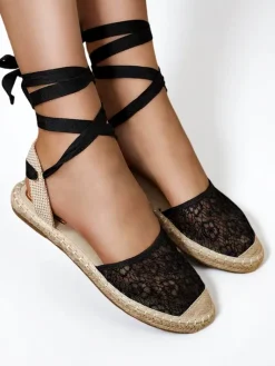 Damskie espadryle Loppotia Espadryle Płaskie