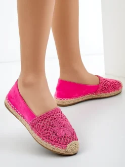 Clearance Damskie espadryle ażurowe Verela Espadryle Płaskie