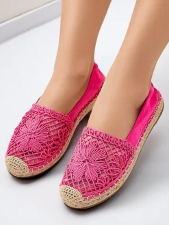 Clearance Damskie espadryle ażurowe Verela Espadryle Płaskie
