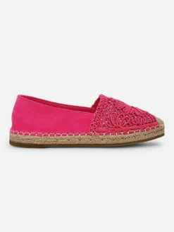 Clearance Damskie espadryle ażurowe Verela Espadryle Płaskie