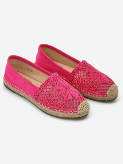 Clearance Damskie espadryle ażurowe Verela Espadryle Płaskie
