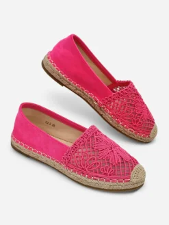 Clearance Damskie espadryle ażurowe Verela Espadryle Płaskie