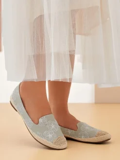 Sale Damskie espadryle BlossomSteps Espadryle Płaskie