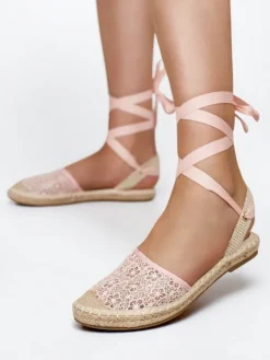Hot Damskie espadryle Loppotia Espadryle Płaskie