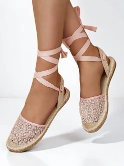 Hot Damskie espadryle Loppotia Espadryle Płaskie