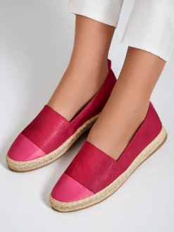 Clearance Damskie espadryle Evellaz Espadryle Płaskie