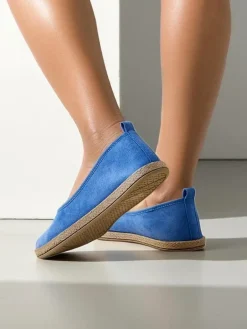 Hot Damskie espadryle eko zamszowe Aroles Espadryle Płaskie