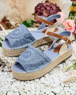 Sale Damskie espadryle Follet Espadryle Płaskie