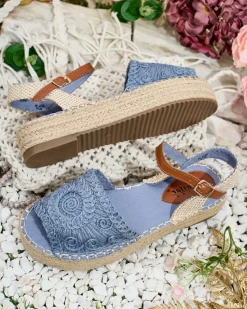 Sale Damskie espadryle Follet Espadryle Płaskie