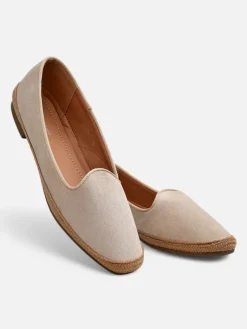 Clearance Damskie espadryle eko zamszowe Emmeno Espadryle Płaskie