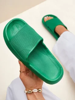 Damskie gumowe klapki Bree Klapki Płaskie