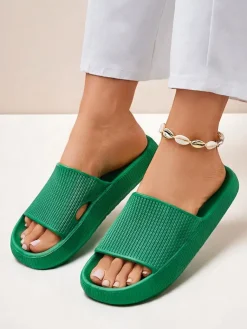 Damskie gumowe klapki Bree Klapki Płaskie