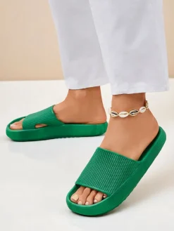 Damskie gumowe klapki Bree Klapki Płaskie