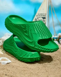 Clearance Damskie gumowe klapki Aroria Klapki Płaskie