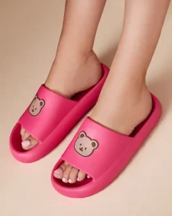 Damskie gumowe klapki Mabynn Klapki Basenowe|Klapki Płaskie