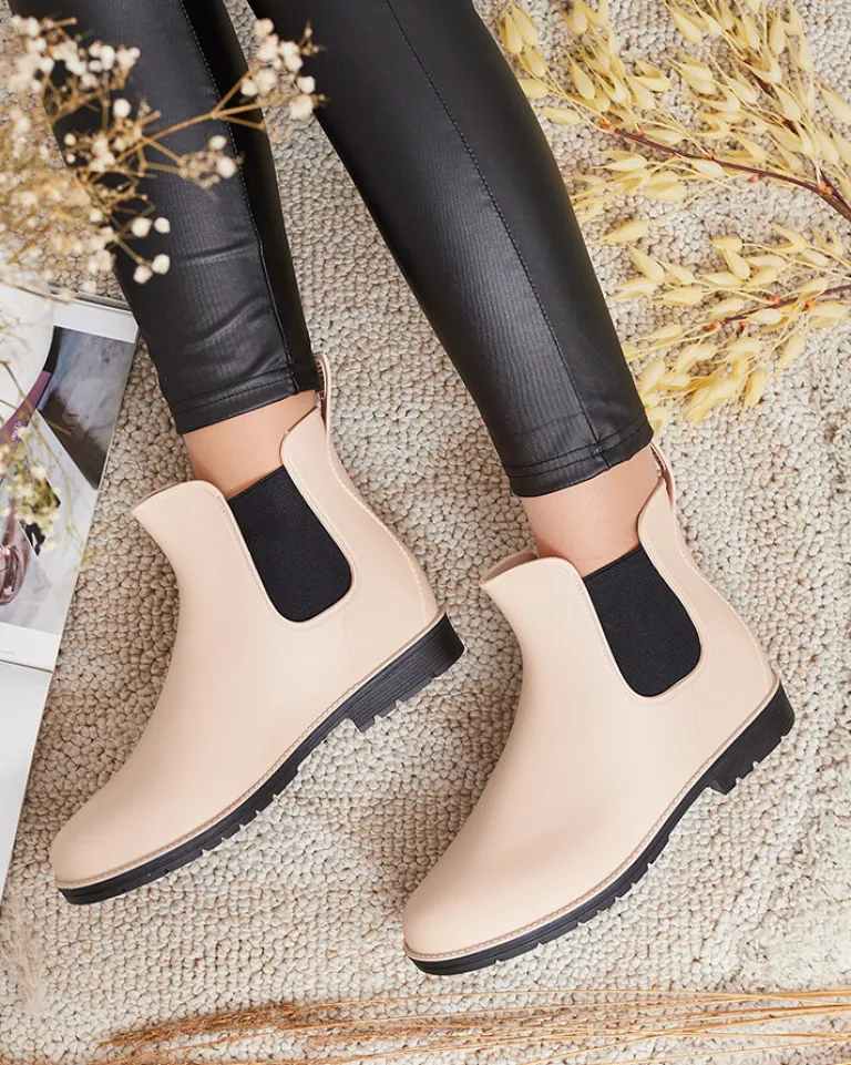 Sale Damskie kalosze matowe Dalcados Kalosze Matowe