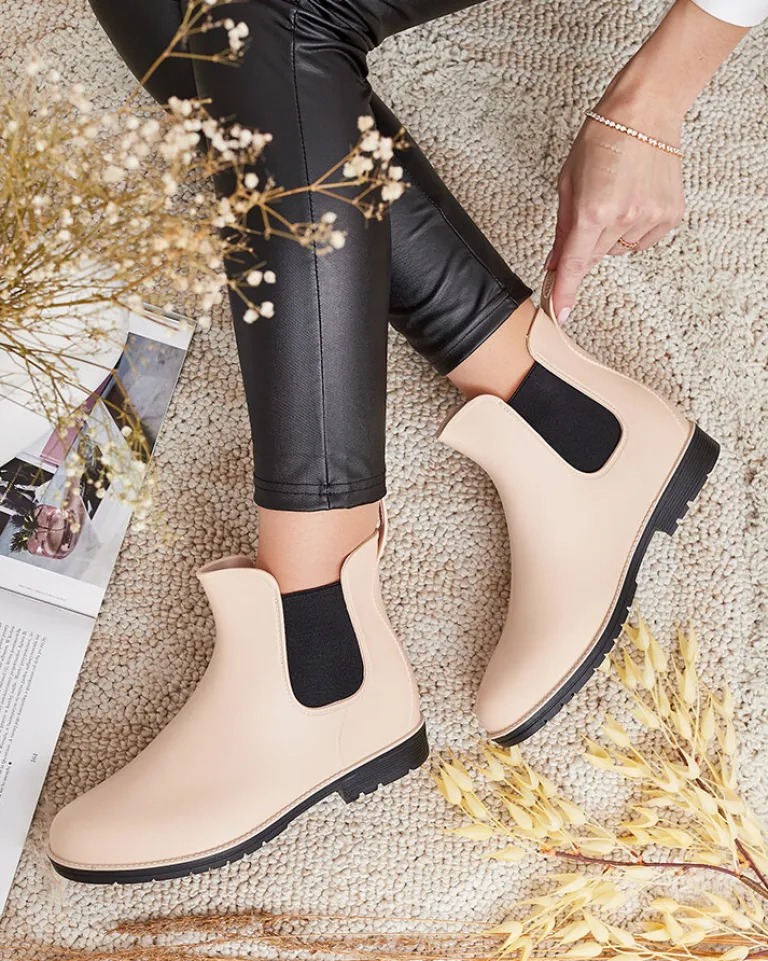 Sale Damskie kalosze matowe Dalcados Kalosze Matowe