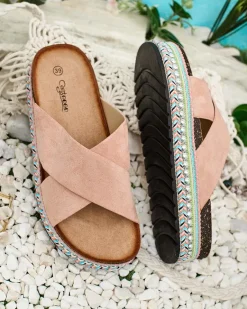 Best Damskie klapki na płaskiej podeszwie Tomlla Klapki Płaskie