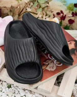 Damskie klapki gumowe Magged Klapki Płaskie