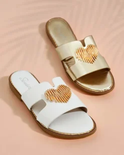 New Damskie klapki na płaskiej podeszwie Olis Klapki Płaskie