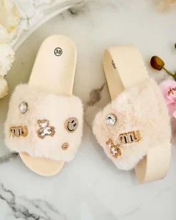 Discount Damskie klapki na platformie Helimme Klapki Na Obcasie