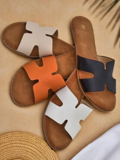 Clearance Damskie klapki na płaskiej podeszwie Casual Style Klapki Płaskie