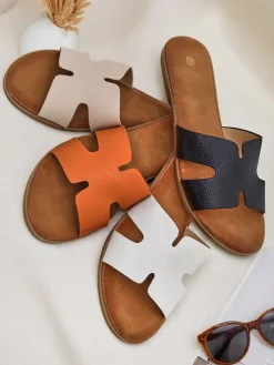 Clearance Damskie klapki na płaskiej podeszwie Casual Style Klapki Płaskie