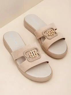 Best Damskie klapki na płaskiej podeszwie ChicStep Klapki Płaskie