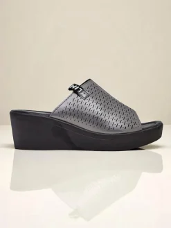 Online Damskie klapki na koturnie Luna Wedge Klapki Na Obcasie