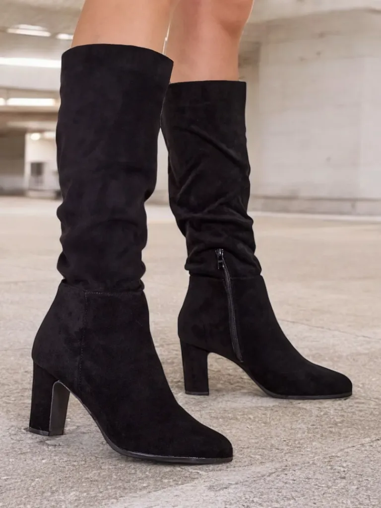 New Damskie kozaki Veriozo Kozaki Na Obcasie|Kozaki Bez Ocieplenia