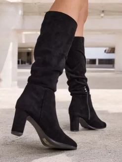 New Damskie kozaki Veriozo Kozaki Na Obcasie|Kozaki Bez Ocieplenia