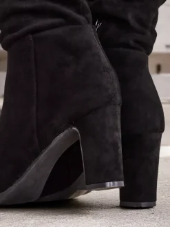 New Damskie kozaki Veriozo Kozaki Na Obcasie|Kozaki Bez Ocieplenia