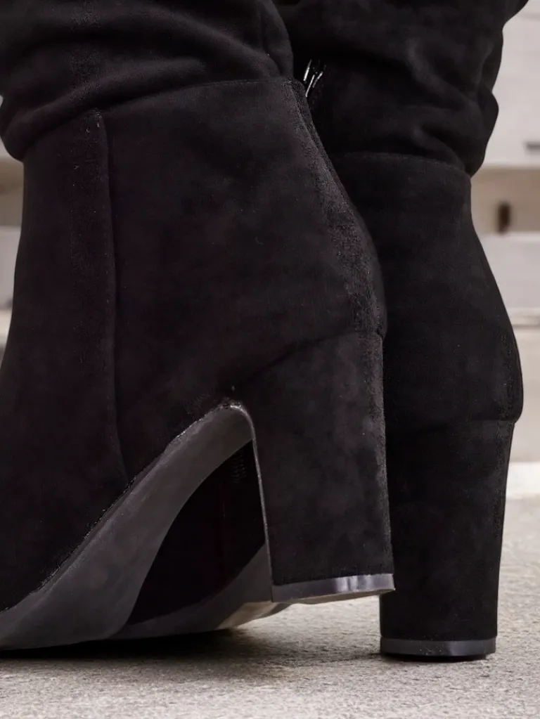 New Damskie kozaki Veriozo Kozaki Na Obcasie|Kozaki Bez Ocieplenia