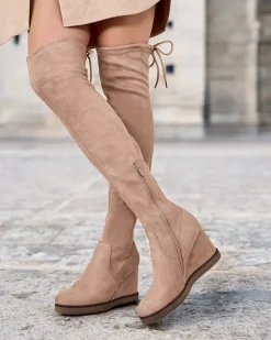 Online Damskie kozaki za kolano Romino Kozaki Na Obcasie|Kozaki Za Kolano