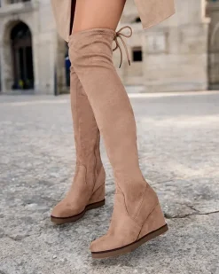 Online Damskie kozaki za kolano Romino Kozaki Na Obcasie|Kozaki Za Kolano