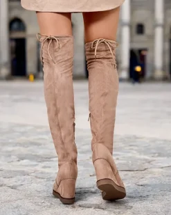 Online Damskie kozaki za kolano Romino Kozaki Na Obcasie|Kozaki Za Kolano